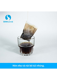 Cà phê A Lưới Blend - SHIN Cà Phê - Túi Nhúng - Hộp 10 gói