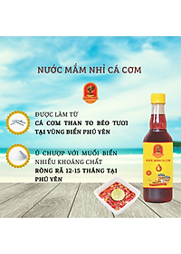 Nước mắm cá cơm Hương Phú 20 độ đạm 500ML - Hàng chính hãng