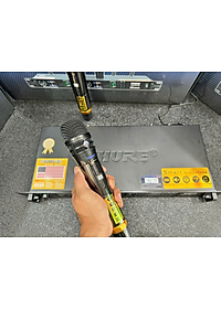 Micro không dây SHURE - Chất Âm Hay - Sóng Xa 150m - Hàng Nhập Khẩu