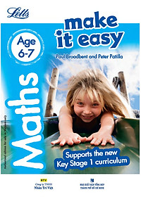 Sách Letts Make It Easy - Maths (Age 6-7)