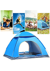 Lều cắm trại 2 người với 2 cửa 2 lớp chống nắng hiệu quả loại bung tự động cao cấp