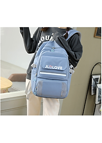 Balo nữ sinh đi học không thấm nước cao cấp phong cách hàn quốc 15.6"