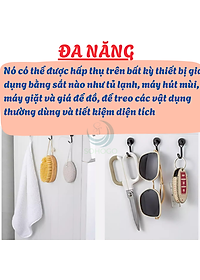 [Bộ 2  Cái]- Nam Châm Móc Treo Lực Hút Siêu Mạnh, Móc Treo Nam Châm Treo Đồ Lực Hút Siêu Mạnh T009