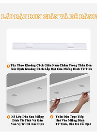 Đèn LED Trang Trí Cảm Biến Chuyển Động Hồng Ngoại KUNBE Đèn Mắt Mèo Decor Với Ánh Sáng 3 Màu, Hiệu Ứng Độc Đáo, Nhiều Kích Cỡ Phù Hợp Trang Trí Tủ Đồ, Nhà Bếp, Phòng Ngủ, Phòng Khách