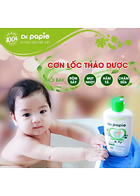 Combo 3 Lọ Nước Tắm Thảo Dược Dr Papie Cho Bé Giúp Ngăn Ngừa Và Giảm Các Vấn Đề Về Da