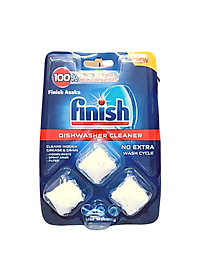 Viên vệ sinh làm sạch sâu trong máy rửa bát Finish Vỉ 3 viên - Chính Hãng.