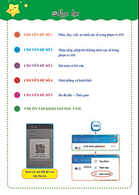 Ôn hè toán 1 ( dành cho học sinh lớp 1 lên lớp 2 ) theo chương trình sách giáo khoa mới nhất