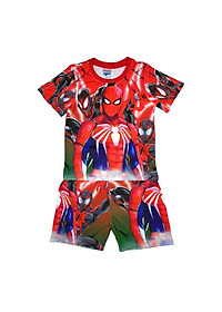 Set đồ đồ bộ bé trai hình siêu nhân từ 10-55kg - vải thun lạnh -Kiến Lửa