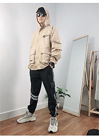 < FREESHIP > ÁO KHOÁC KAKI HỘP NAM NỮ HÌNH THẬT CÓ TÚI TRONG HÀNG BAO ĐẸP, BAO CHẤT  FORM 80KG