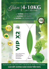 Combo Tiến Hạnh Vip X2 và Detox giúp giảm câ.n hiệu quả, kiểm soát cân nặng, liệu trình 3 ngày sử dụng