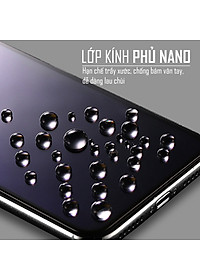 Miếng Dán Cường Lực Chống Vân Tay Cho Iphone 7 / 8 – Kính Cường Lực Nhám, Full Màn Hình - Màu Đen – Hàng Chính Hãng