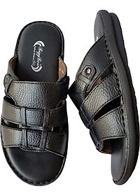 Dép Nam Da Bò BIGGBEN Cao Cấp DN225