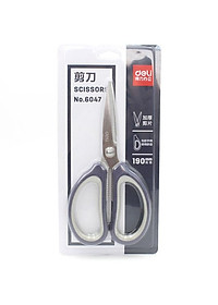 Kéo Văn Phòng Deli 6047 - Màu Xanh