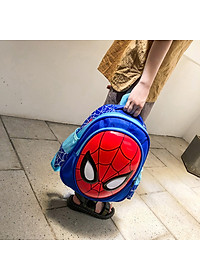 Balo Cho Bé Trai Từ 1 Đến 6 Tuổi Đi Học Người Nhện Chống Thấm Nước - BEE GEE HS1023