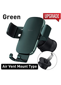 Kẹp Điện Thoại Giá Đỡ Điện Thoại Trên Ô Tô Xe Hơi Gắn Cửa Gió Baseus Metal Age II Sang Trọng Hiện Đại - Hàng Chính Hãng