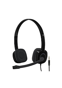 Tai nghe Logitech Stereo Headset H151 - Hàng Chính Hãng