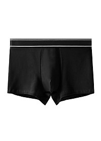 Combo 2 quần lót nam boxer, set 2 sịp đùi nam màu trơn thun cotton CBQL116