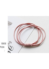 Combo 10 dây buộc tóc Hàn Quốc màu basic