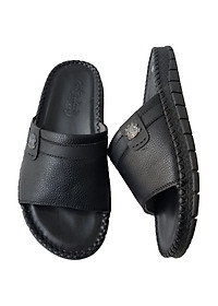 Dép Nam Quai Ngang Đế Doctor BIGGBEN Da Bò Thật DN338