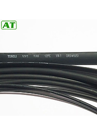 Gen Co Nhiệt Dài 1M Màu Đen Phi 1mm 2mm 3mm 4mm 5mm 6mm 8mm 10mm