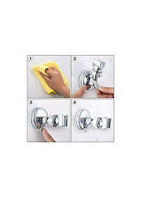 Điều chỉnh vòi hoa sen có xương gò má, vòi hoa sen SUP giá rẻ cho phòng tắm, đầu vòi hoa sen có thể tháo rời và hỗ trợ hút tường (bạc)