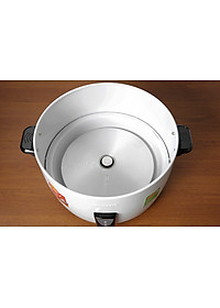 Nồi Cơm Điện Nắp Rời Sharp KSH-D55V (5L) - Trắng - Hàng chính hãng