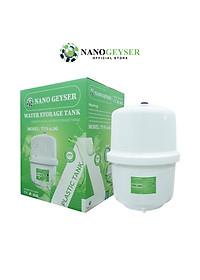 Bình áp máy lọc nước 8L Nano Geyser, Tặng van bình áp nối nhanh - Hàng Chính Hãng