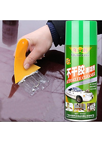 Chai Xịt Tẩy Keo Dính Đa Năng Trên Mọi Bề Mặt 450ml Tặng Kèm Khăn Lau + Khẩu Trang Cao Cấp AZONE