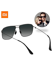 Xiaomi Xiaomi Mijia cổ điển vuông kính mát Pro khung thép không gỉ Nylon ống kính phân cực UV bảo vệ chống lại dầu vết bẩn screwless