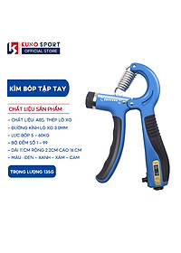 Combo 3 Món Dụng Cụ Tập Tay KUNOSPORT, Kìm Bóp Tay + Bóng Tập Cổ Tay + Lò Xo Tập Tay Chữ U