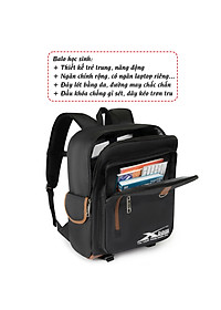 Balo đựng laptop, balo đi học nữ cấp 3 XBAGS Xb 3101 ba lô học sinh trung học