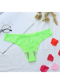 Combo 2 Quần Lót Nữ Lọt Khe( màu ngẫu nhiên) Không Đường May Phối Ren Sexy LYEQ007