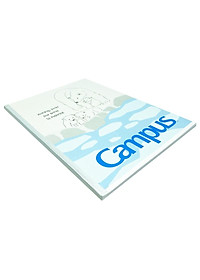 Vở Polar Bear - B5 Kẻ Ngang Có Chấm 80 Trang ĐL 70g/m2 - Campus NB-BPBE80 (Mẫu Màu Giao Ngẫu Nhiên)