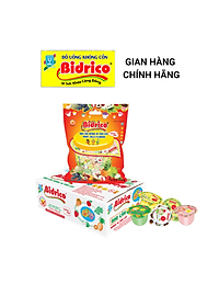Rau Câu Hương Vị Trái Cây Bidrico ( Thùng 12 túi 470g )