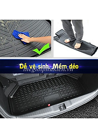 Lót cốp xe Ford Everest 2023, 2022, 2021- 2017 chất liệu nhựa dẻo TPO cao cấp
