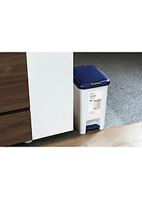 Thùng Rác Nhựa Cao Cấp Đạp Chân Nắp Đậy Chữ Nhật Inochi 10L
