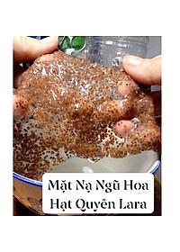 Mặt Nạ Đắp NGŨ HOA HẠT 200g Quyên Lara - Giúp Mờ Nám, Sạch Mụn, Tàn Nhang, Trắng Da, Cân Bằng Độ Ẩm Cho Da, Làm Mát Da, Chống Dị Ứng