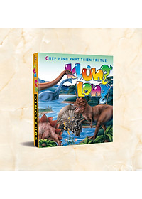 Combo Ghép hình phát triển trí tuệ Phương tiện giao thông - Động vật nuôi - Superman - Khủng long