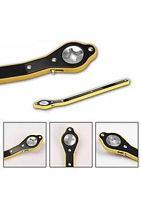 Cờ lê bánh cóc ABG tay quay đa năng 360 độ, tiện dụng hỗ trợ nâng đỡ con đội, kích xe hơi, kích quả trám 