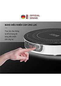 Bếp từ đơn LEBENLANG LBII5505S mặt kính chịu lực, có chức năng hẹn giờ, cài đặt thời gian nấu, công suất 2000W - hàng chính hãng