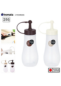 Chai đựng gia vị, nước sốt Inomata Enough (250ml/360ml) - Hàng nội địa Nhật Bản |#nhập khẩu chính hãng| |#Made in Japan|