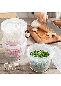 Hộp đựng thực phẩm 2 lớp NAKAYA W/S 500ml - Hàng nội địa Nhật Bản |Made in Japan| |nhập khẩu chính hãng| |K340|