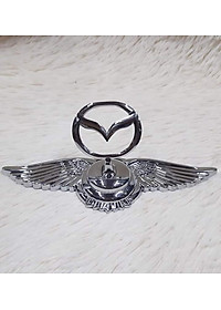 Logo cánh chim 3D cao cấp gắn capo ô tô