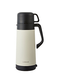 Bình giữ nhiệt LocknLock Easy Outdoor Vacuum Bottle LHC1485 - Có nắp sử dụng được như cốc và dây đeo vai - 1.8L - Hàng chính hãng
