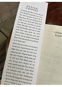 CHỮA LÀNH LƯỢNG TỬ - Deepak Chopra – Lê Hà Lộc & Nguyễn Tăng Phú  dịch -  Thiện Tri Thức - NXB Thế Giới– Bìa mềm