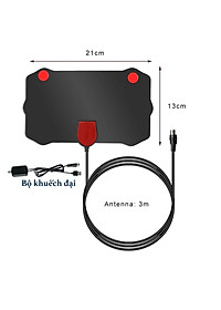 Ăng Ten Tivi Kỹ Thuật Số Mặt Đất, Anten Thu Sóng Tín Hiệu Kỹ Thuật Số, Ăng Ten Tv Khuếch Đại Tín Hiệu Kỹ Thuật Số Trong Nhà, Ang Ten Bắt Tín Hiệu Kỹ Thuật Số Tại Nhà, Anten DVB-T2 4k 1080P Dễ Sử Dụng
