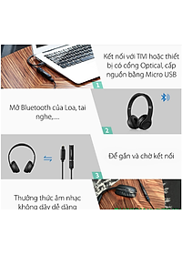 Bộ Phát Âm Thanh Bluetooth 50213 Đầu Ra Quang Hifi Hi End Optical  UGREEN Cm150 - Hàng chính hãng