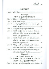 Luật Tố Cáo