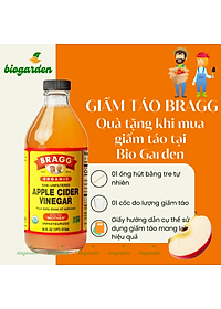 Giấm Táo Hữu Cơ Bragg Nhập Khẩu Chính Hãng Từ Mỹ