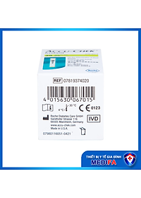 Hộp 50 Que Thử Đường Huyết Accu-Chek Instant Hàng Chính Hãng, Nhãn Phụ Tiếng Việt